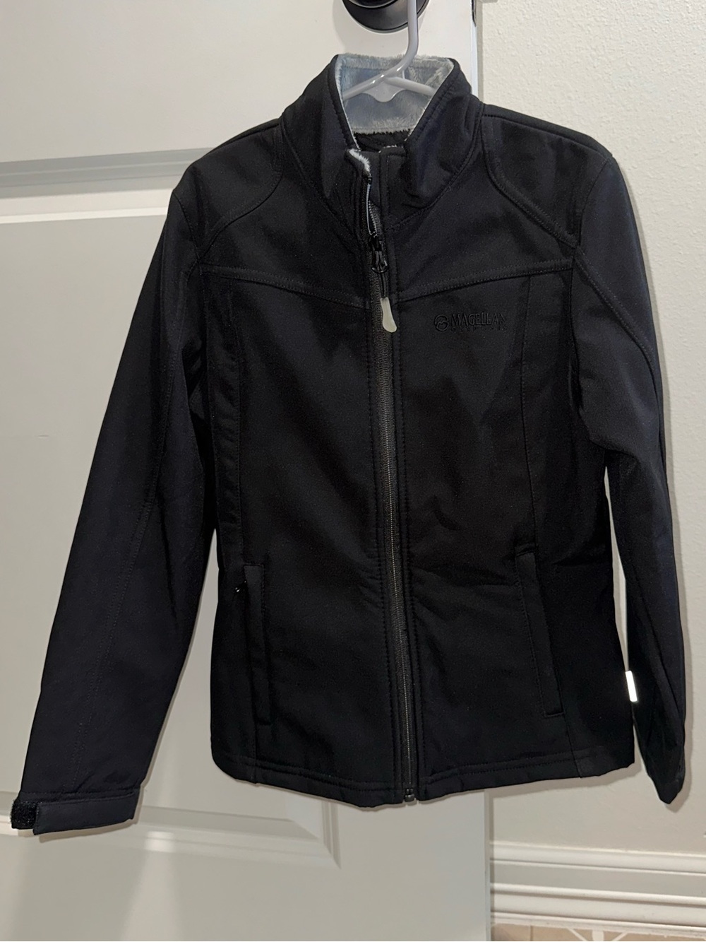 Girls Magellan Black Softshell Jacket